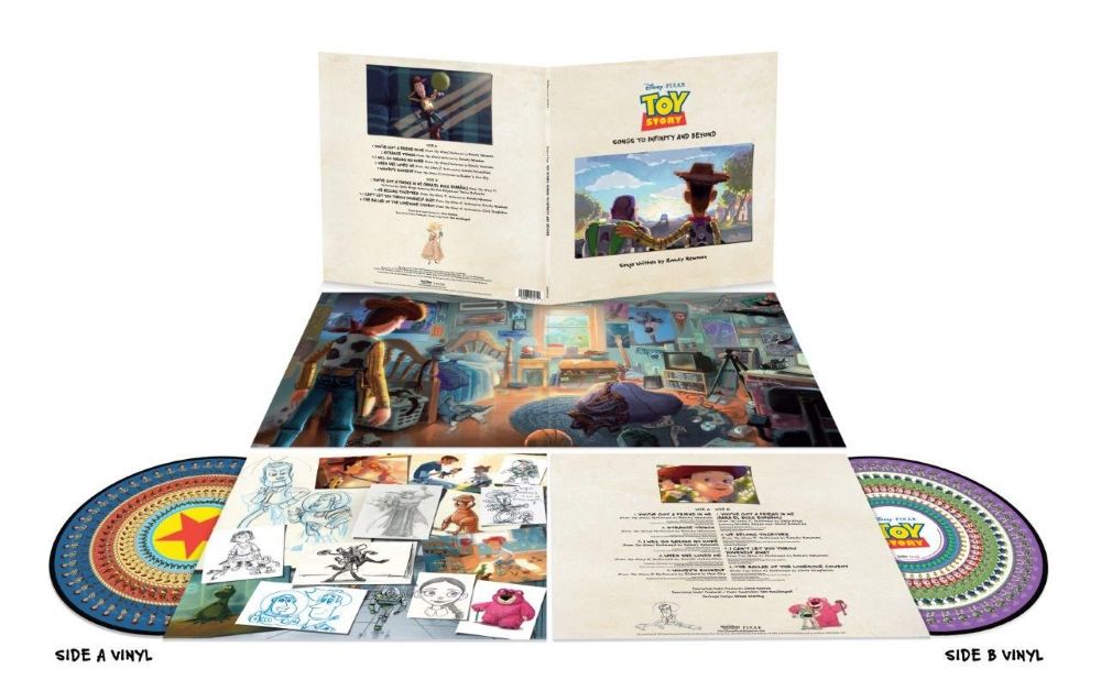 Randy Newman Toy Story: Songs to Infinity and Beyond Vinyl LP Zoetrope Picture Disc 2025