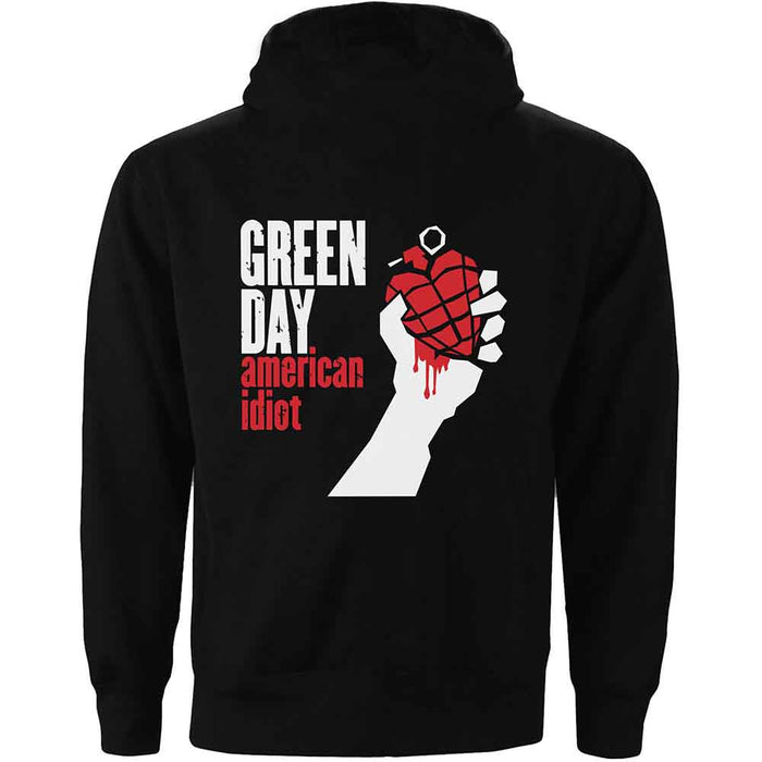 Green Day American Idiot XX-Large Zipped Hoodie