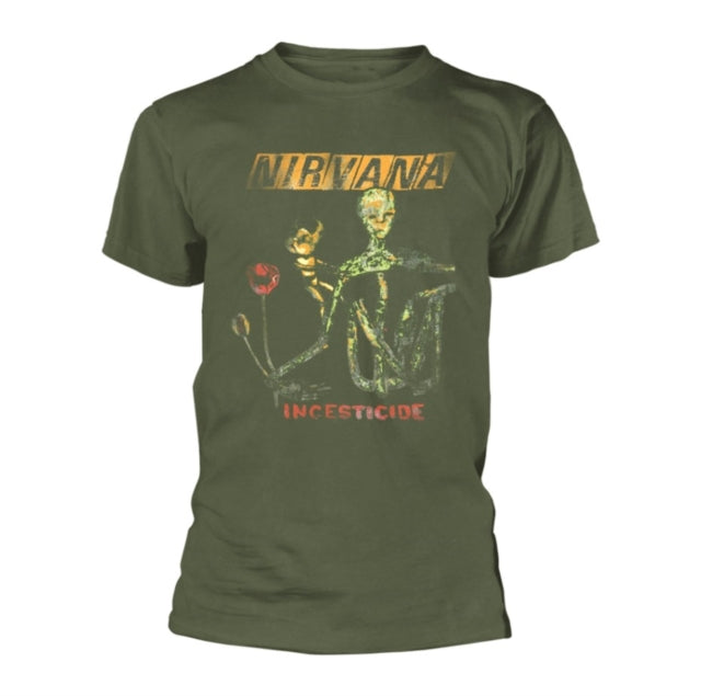 Nirvana Reformant Incesticide Green Small T-Shirt