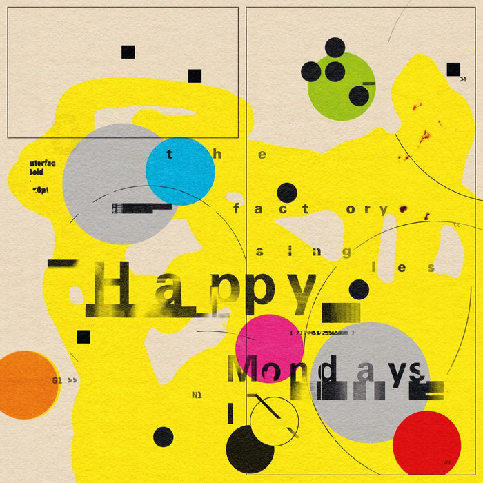 Happy Mondays The Factory Singles Vinyl LP Yellow & Magenta Colour 2025
