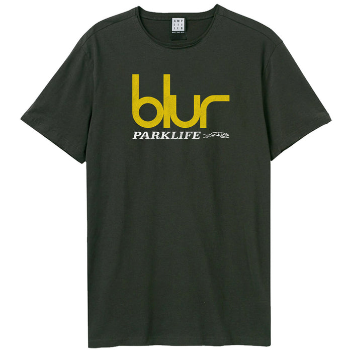 Blur Parklife Greyhound Charcoal Grey Small T-Shirt