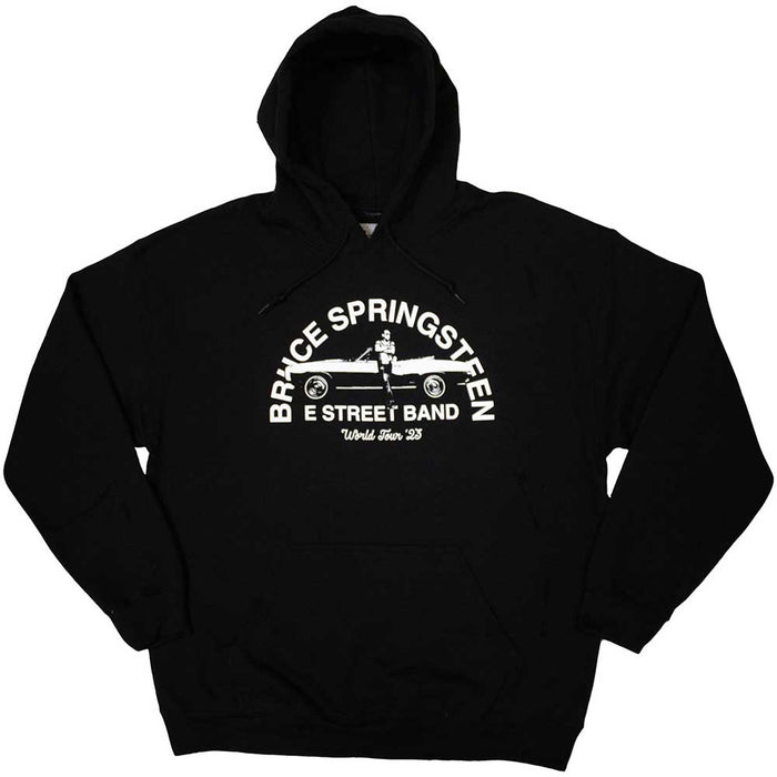 Bruce Springsteen Tour '23 Leaning Car Large Hoodie