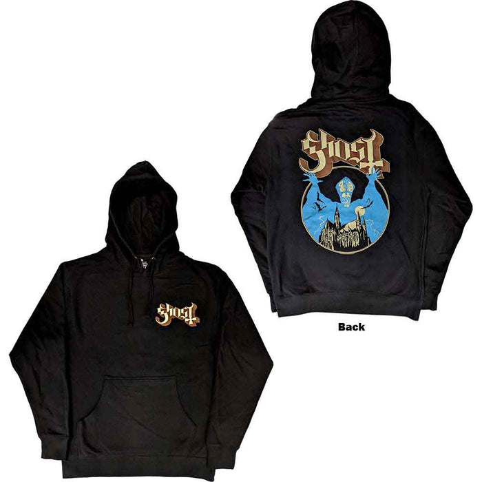 Ghost Logo Black Medium Hoodie