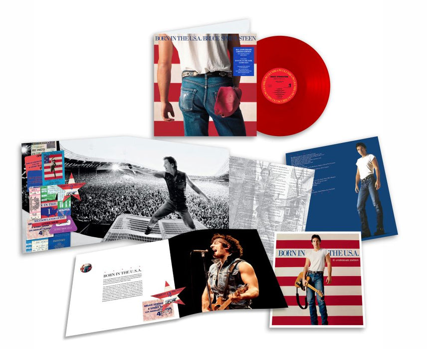 Bruce Springsteen Born in the USA (40th Anniversary Edition) Vinyl LP Translucent Red Colour 2024