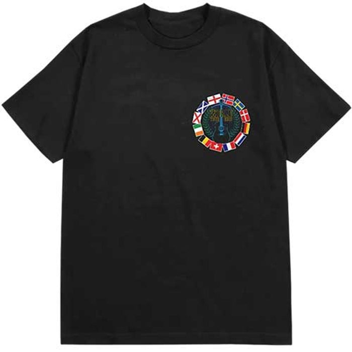 Luke Combs Tour '23 Flag Black Small T-Shirt