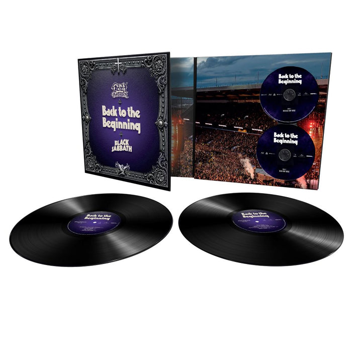 Ozzy Osbourne & Black Sabbath Back To The Beginning Vinyl LP + Blu-ray