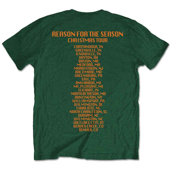 The Beach Boys Christmas Album Green X-Large T-Shirt