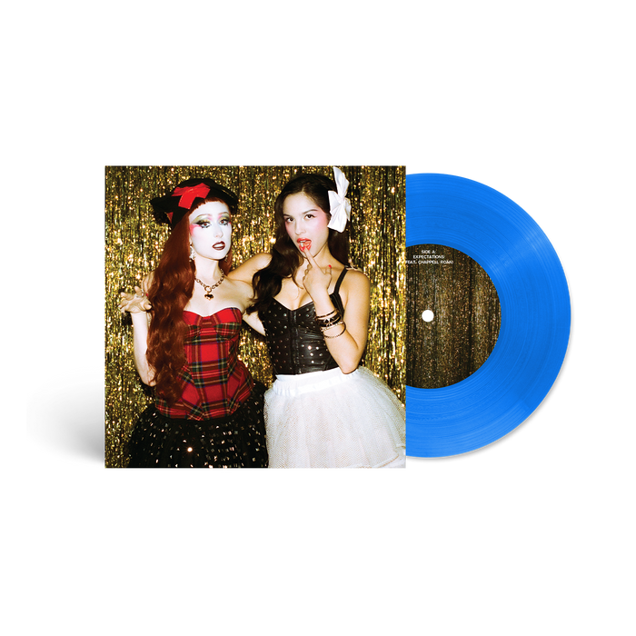 Olvia Rodrigo (Featuring Chappell Roan) Expectations 7" Vinyl Single Blue Colour Due Out 16/10/26