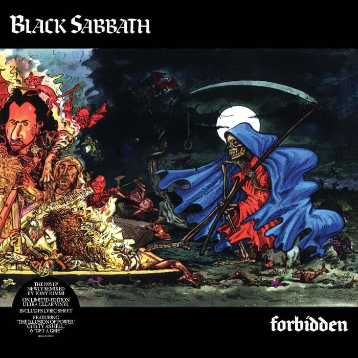 Black Sabbath Forbidden (2024 Tony Iommi Remix) Clear Colour 2024