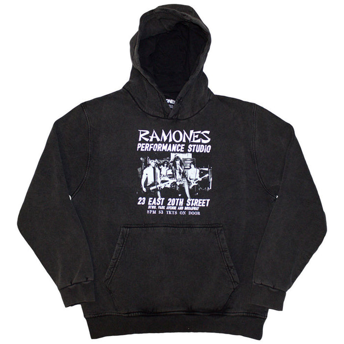 Ramones Charcoal Grey Large Hoodie