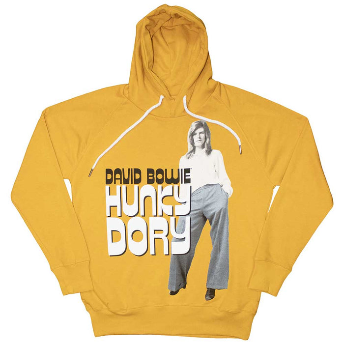 David Bowie Hunky Dory 2 Mustard X-Large Hoodie