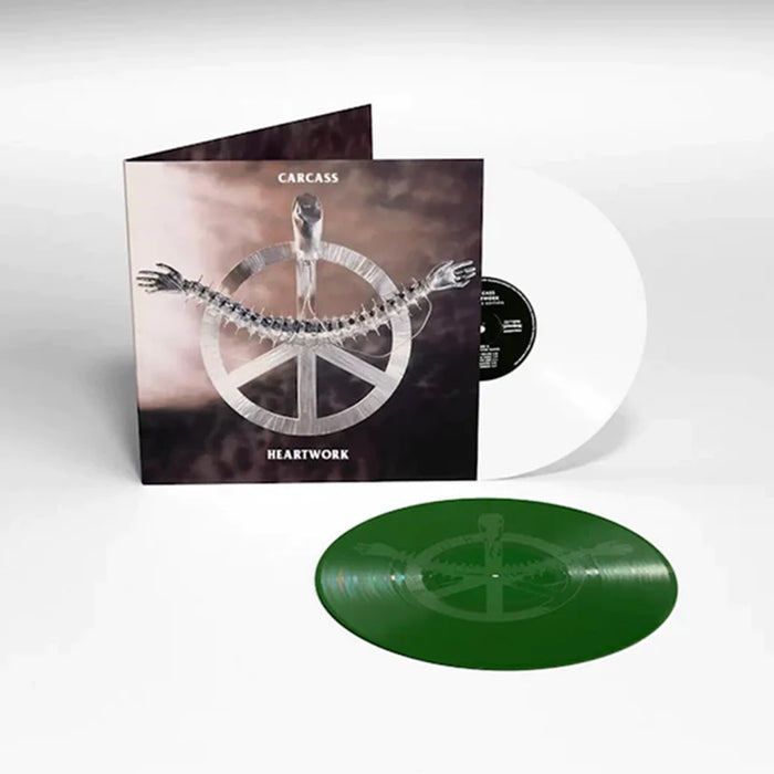 Carcass Heartwork Vinyl LP Indies Eco-Friendly White Colour 2024
