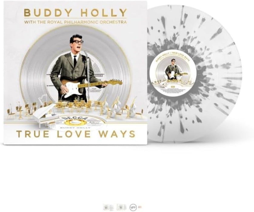 Buddy Holly & The Royal Philharmonic Orchestra True Love Ways Vinyl LP Silver Splatter Colour 2024