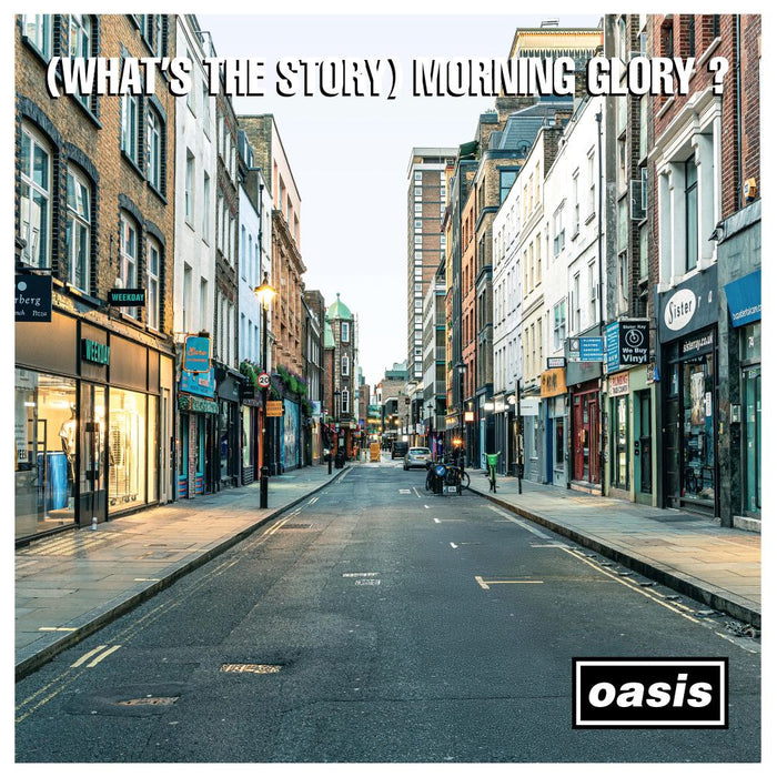 Oasis (What's The Story) Morning Glory? Vinyl LP 'Cast No Shadow' Inspired Crystal Clear Colour 2025