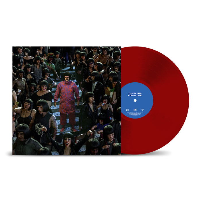 Oliver Tree Alone In A Crowd Vinyl LP Translucent Ruby Red Colour 2023