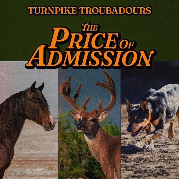 Turnpike Troubadours The Price of Admission Vinyl LP Indies Opaque Orange Colour 2025