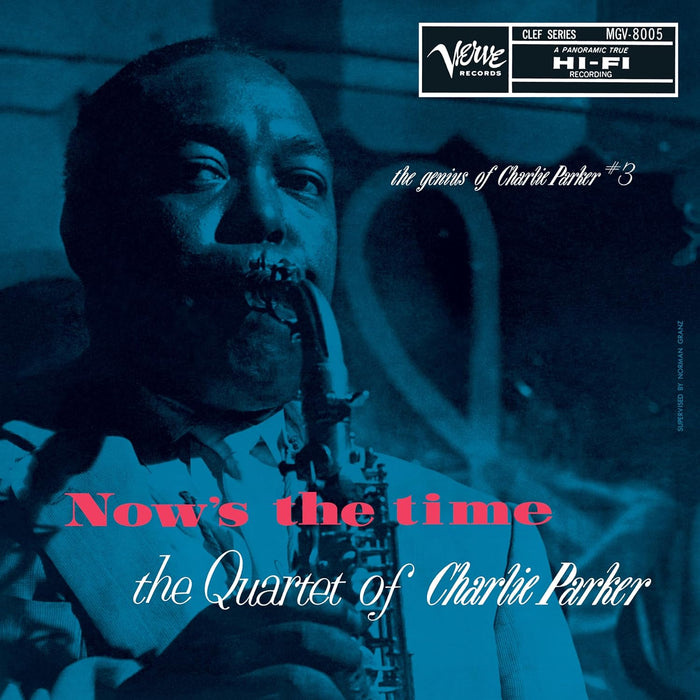 Charlie Parker Now's The Time: The Genius of Charlie Parker Vinyl LP 2023