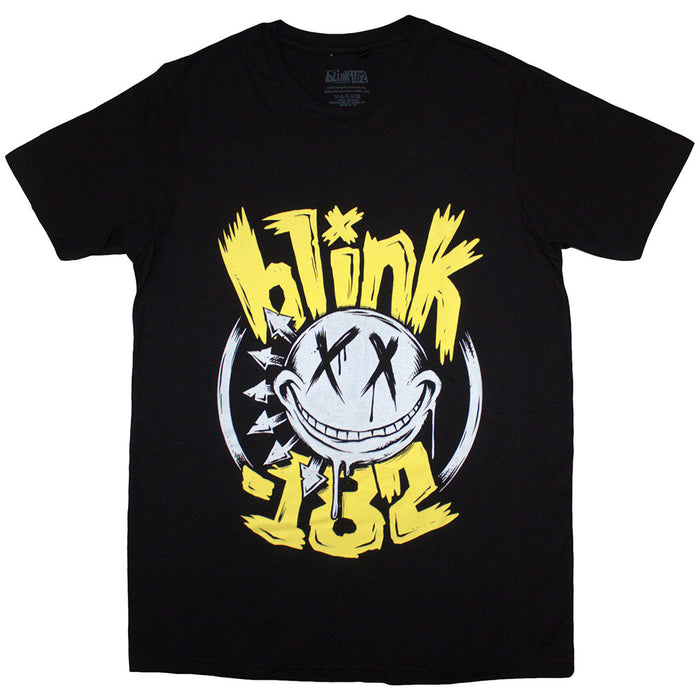 Blink-182 Big Smile Black Ladies Large T-Shirt