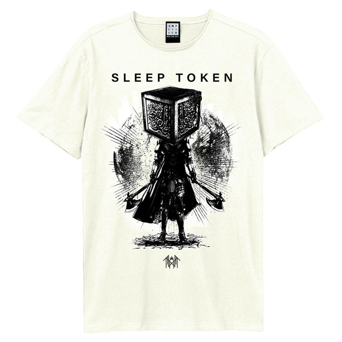 Sleep Token Axe Samarui Amplified Vintage White Medium Unisex T-Shirt