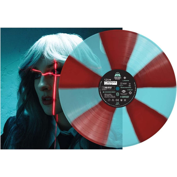 Mothica Somewhere in Between Vinyl LP Transparent Light Blue w/Opaque Red Cornetto Colour Due Out 05/06/26