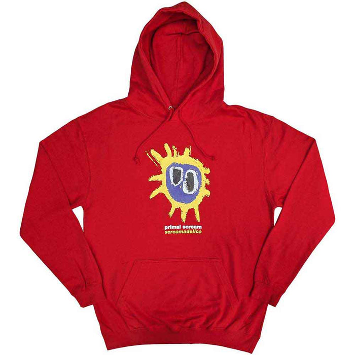 Primal Scream Screamadelica Red Large Hoodie