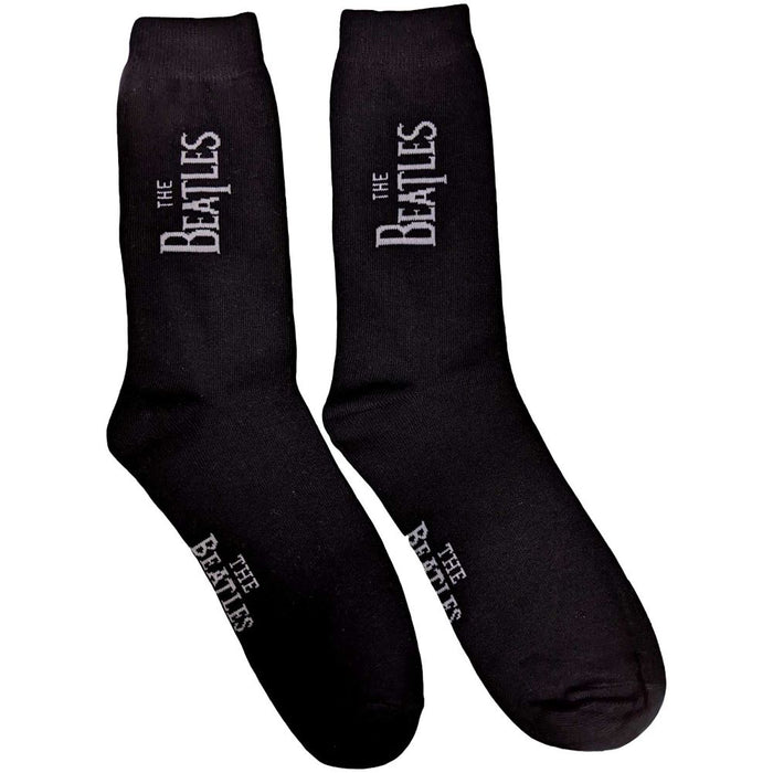 The Beatles Ladies Ankle Socks: Drop T Logo (Uk Size 4 - 7)