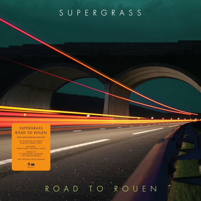 Supergrass Road to Rouen Vinyl LP Forest & Petrol Green Colour 2025