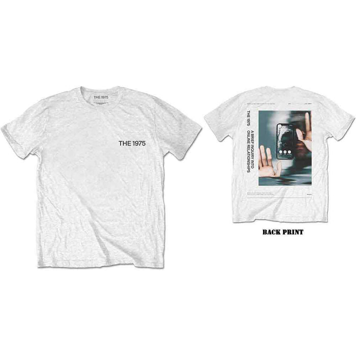 The 1975 ABIIOR Side Face Time White XX-Large T-Shirt
