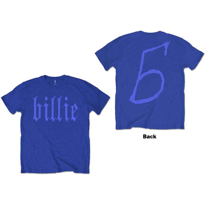 Billie Eilish Billie 5 Blue XX-Large T-Shirt