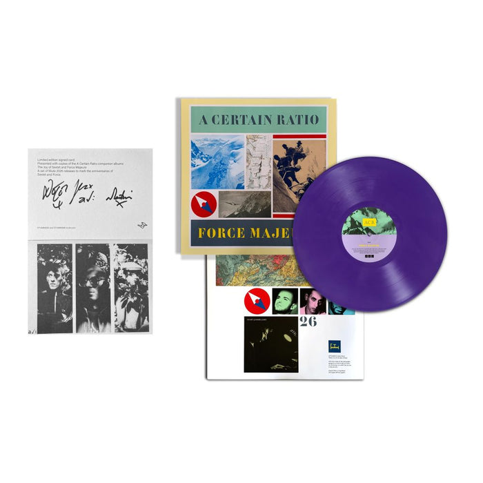 A Certain Ratio Force Majeure Vinyl LP Purple Colour Due Out 28/08/26
