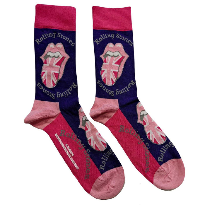 The Rolling Stones Unisex Ankle Socks: Uk Tongue (Uk Size 7 - 11)