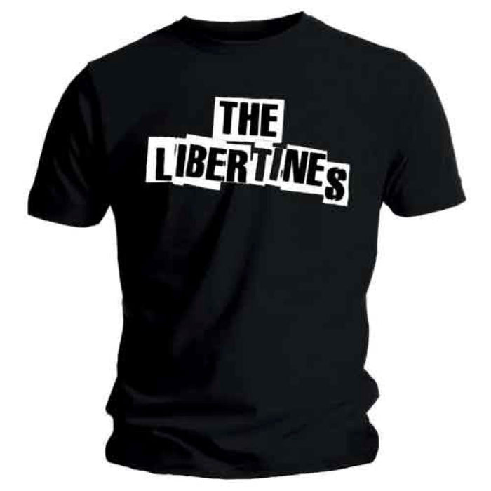 The Libertines Logo Black X-Large Unisex T-Shirt