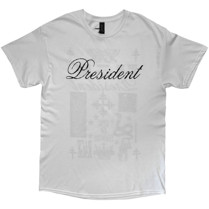 President King Of Terrors White Large T-Shirt