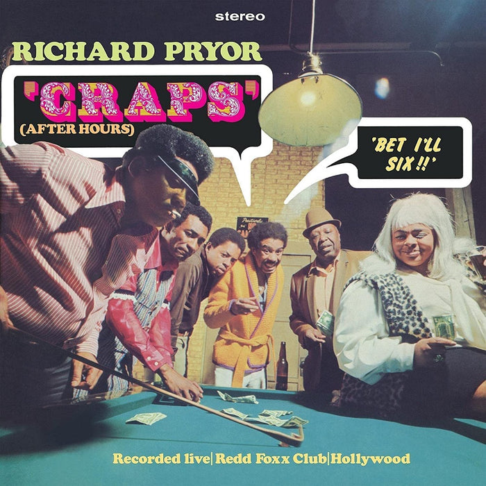 Richard Pryor Craps (After Hours) Vinyl LP 2023