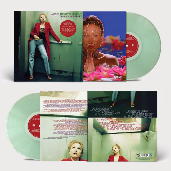 Amber This is Your Night (30th Anniversary) Vinyl LP Vintage Bottle Green Colour Due Out 19/06/26