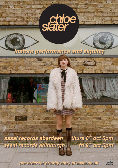 Chloe Slater Riot Youth Instore Performance & Signing Aberdeen Priority Entry with Pre-Order (5pm Thursday 8th October 2026)