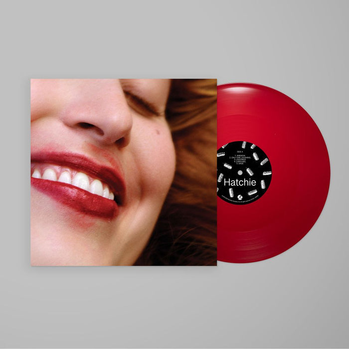 Hatchie Liquorice Vinyl LP Lipstick Red Colour 2025