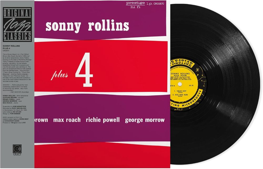 Sonny Rollins Plus 4 Vinyl LP 2025
