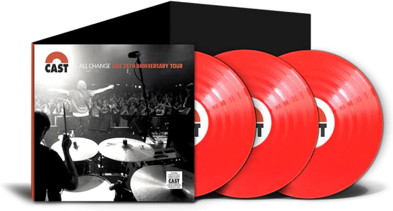 Cast All Change (Live 25th Anniversary Tour) Vinyl LP Red Colour 2023