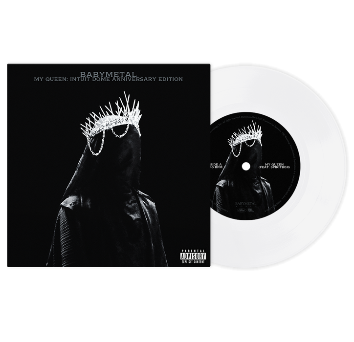 BABYMETAL My Queen feat. Spiritbox 7"" Vinyl Single Due Out 18/12/26