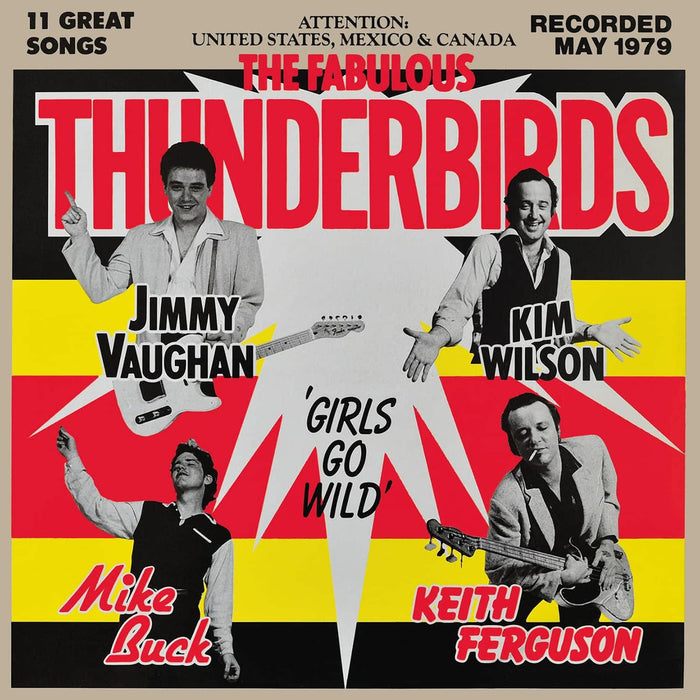Fabulous Thunderbirds Girls Go Wild Vinyl LP Due Out 24/07/26