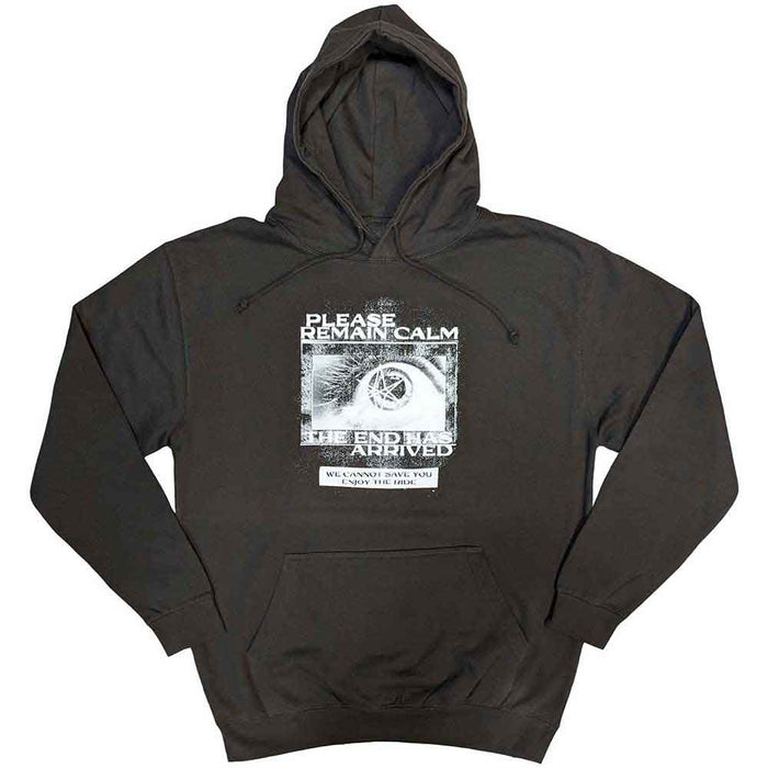 Bring Me The Horizon Remain Calm FP Grey Large Hoodie