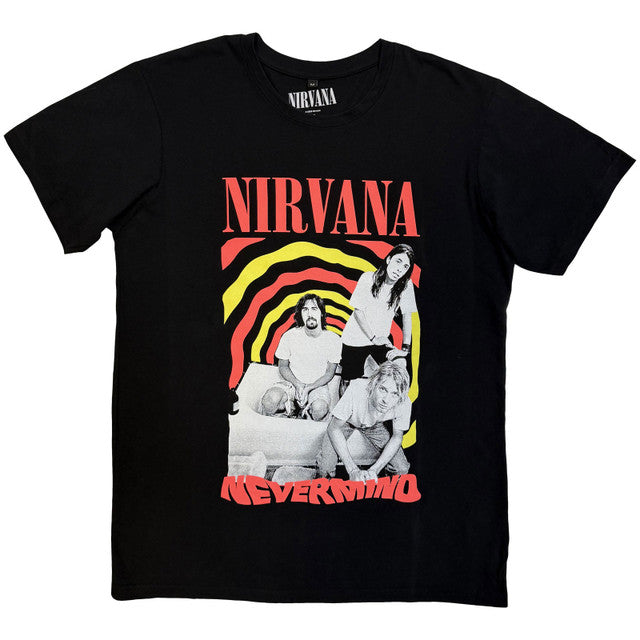 Nirvana Nevermind Bath Tub Black Medium T-Shirt
