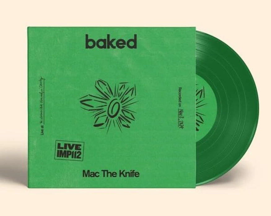 Mac The Knife Baked Live At The Workers Club Fitzroy Vinyl 7"" Green Colour 2025