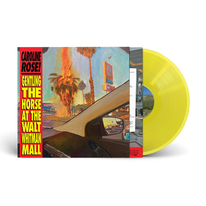 Caroline Rose Gentling the Horse at the Walt Whitman Mall Vinyl LP Indies Potato Chip Yellow Colour Due Out 23/10/26