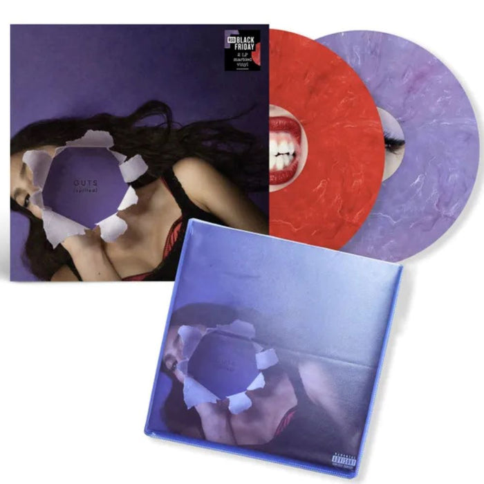 Olivia Rodrigo GUTS (Spilled) Vinyl LP Red & Purple Marble Colour Black Friday 2024