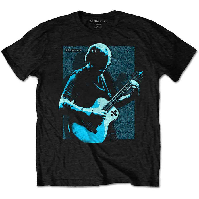 Ed Sheeran Chords Black Large T-Shirt