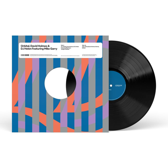 Orbital, David Holmes, Mike Garry, DJ Helen Tonight In Belfast 12" Vinyl Single 2024