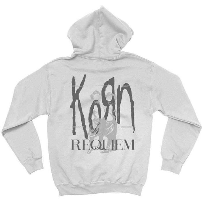 Korn Requiem White Medium Hoodie
