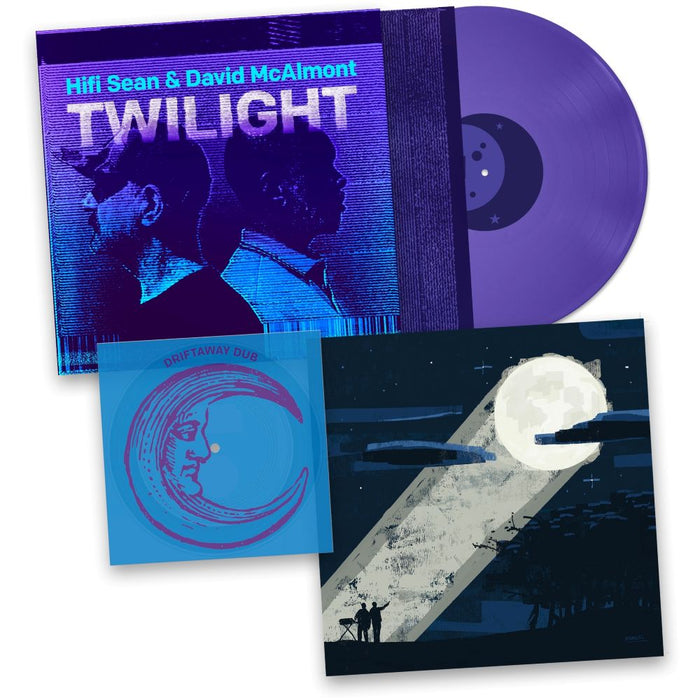 Hifi Sean & David McAlmont TWILIGHT Vinyl LP Indies Purple Midnight Colour + 7" Blue Flexi Disc Due Out 14/02/25